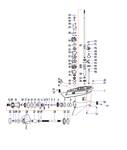 запчасти Редуктор  Купить запчасти на лодочный мотор Микатсу M60FEL-T: каталог запчастей Mikatsu M60FEL-T}